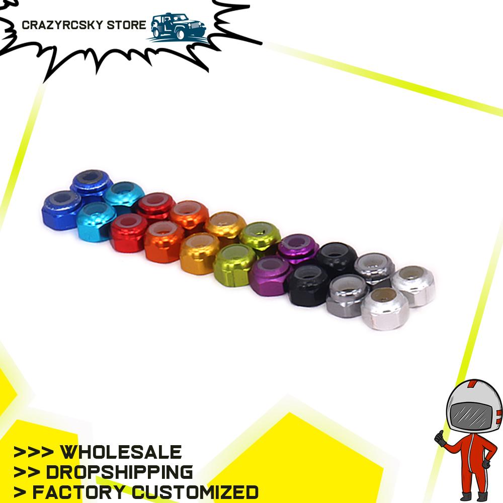Rc Hobby Nut - 8 قطعة RCAWD عجلة عرافة قفل