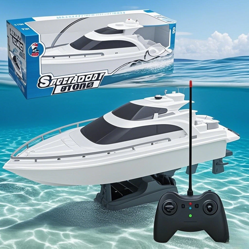 Rc Hobby Grade Boat - لعبة قارب RC عالية السرعة للأولاد