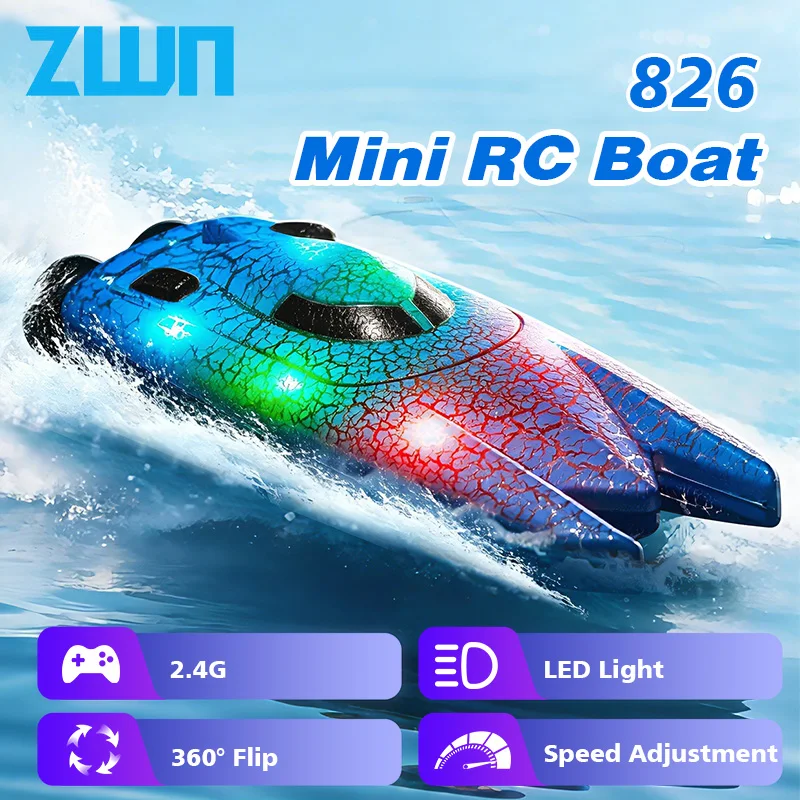 Rc Hobby Grade Boat - قارب تحكم عن بعد صغير 2.4