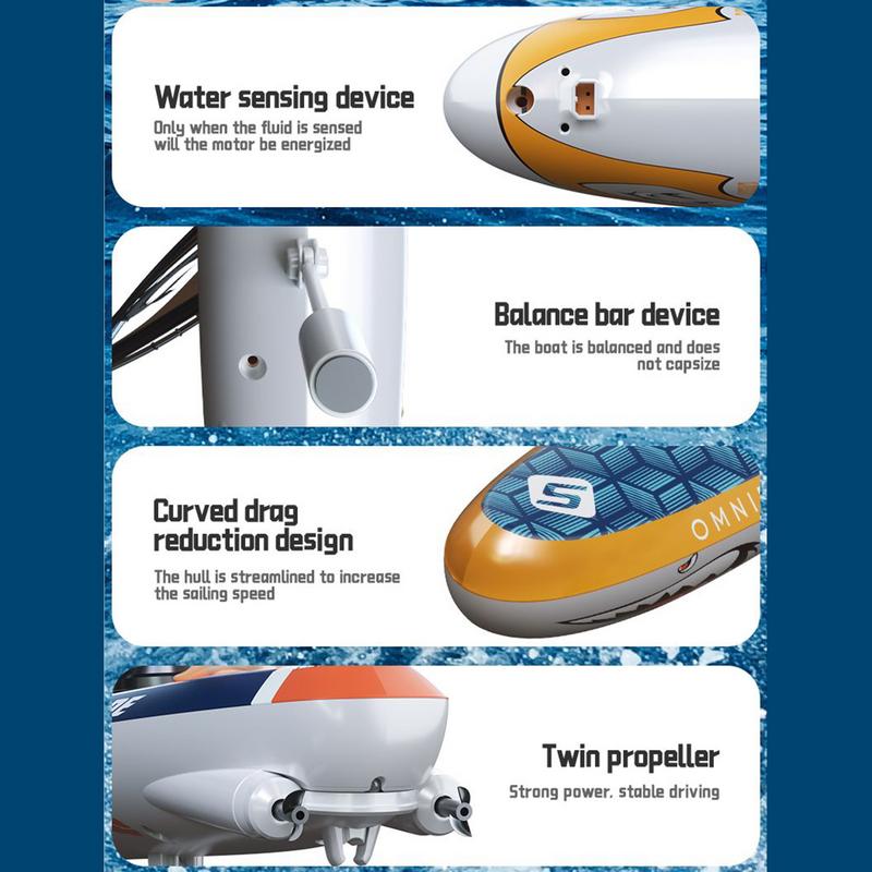 Rc قارب 2.4Ghz التحكم عن بعد ا - مراجعة Rc Hobby Grade Boat وسعره
