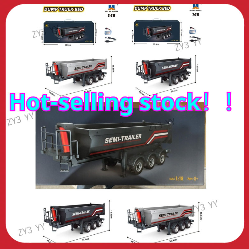 20261/18 مقطورة قلابة نصفية هو - مراجعة Hobby Rc Van وسعره