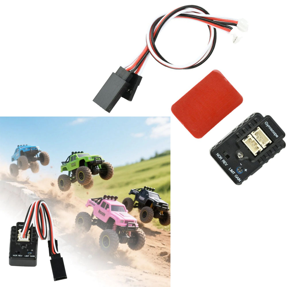 وحدة تثبيت جيروسكوبية ثنائية ا - مراجعة Gyroscope Rc Module وسعره
