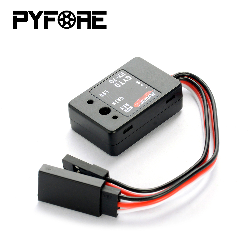 PYFORE جيروسكوب الدوران ل 1/10 - مراجعة Gyroscope Rc Module وسعره