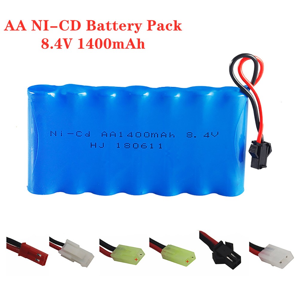 8.4 فولت 1400mah Ni-CD بطارية  - مراجعة Rc And Hobby وسعره