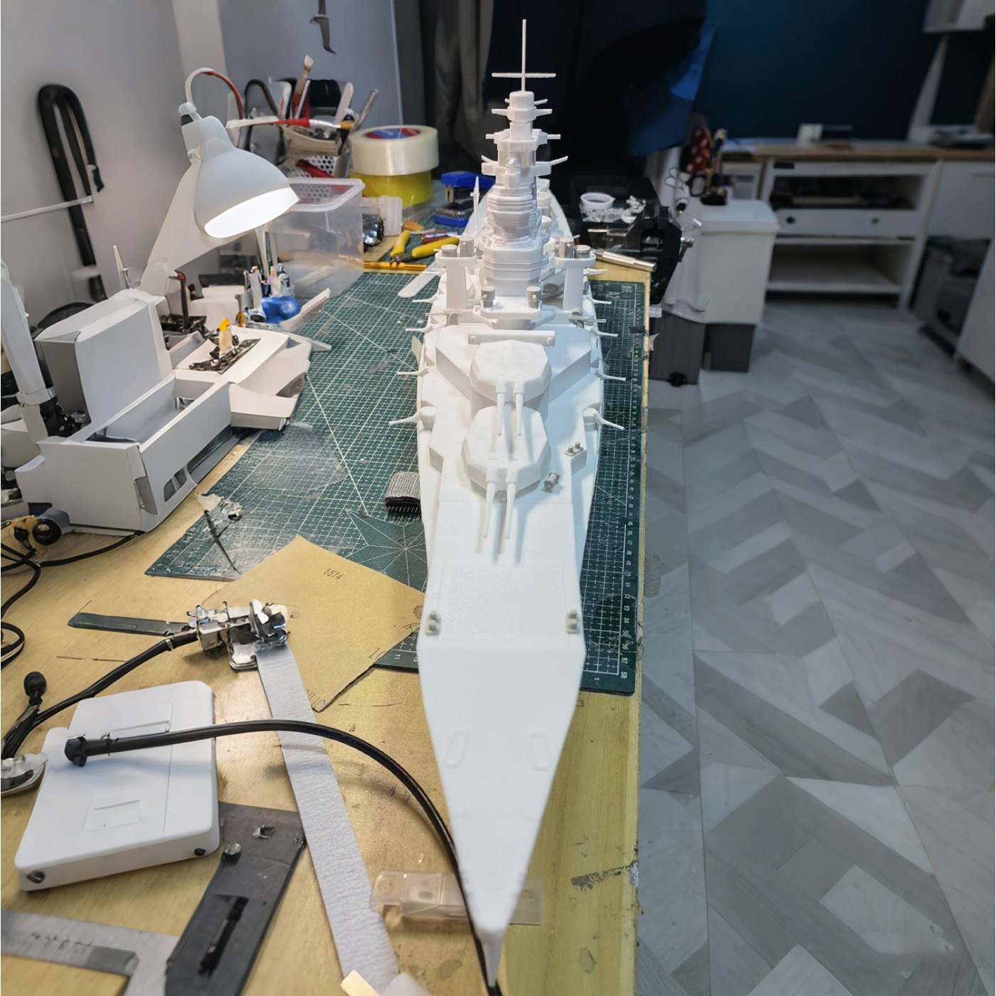 1/200 RC السفن 107 سنتيمتر كون - مراجعة Rc Hobby Grade Boat وسعره