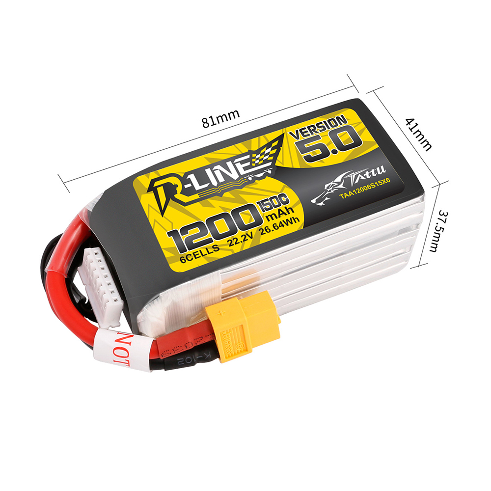 TATTU R-LINE 5.0 22.2 فولت 120 - مراجعة Rc Hobby Line وسعره