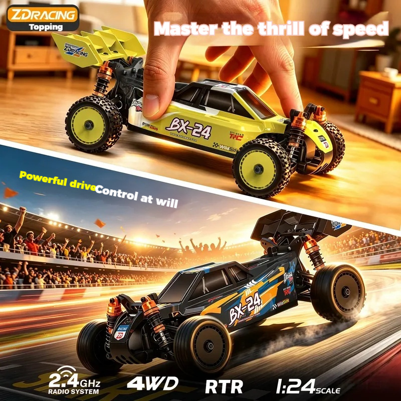 سيارة زد دي ريسينج 1/24 بي إكس - مراجعة Rc Hobby World وسعره