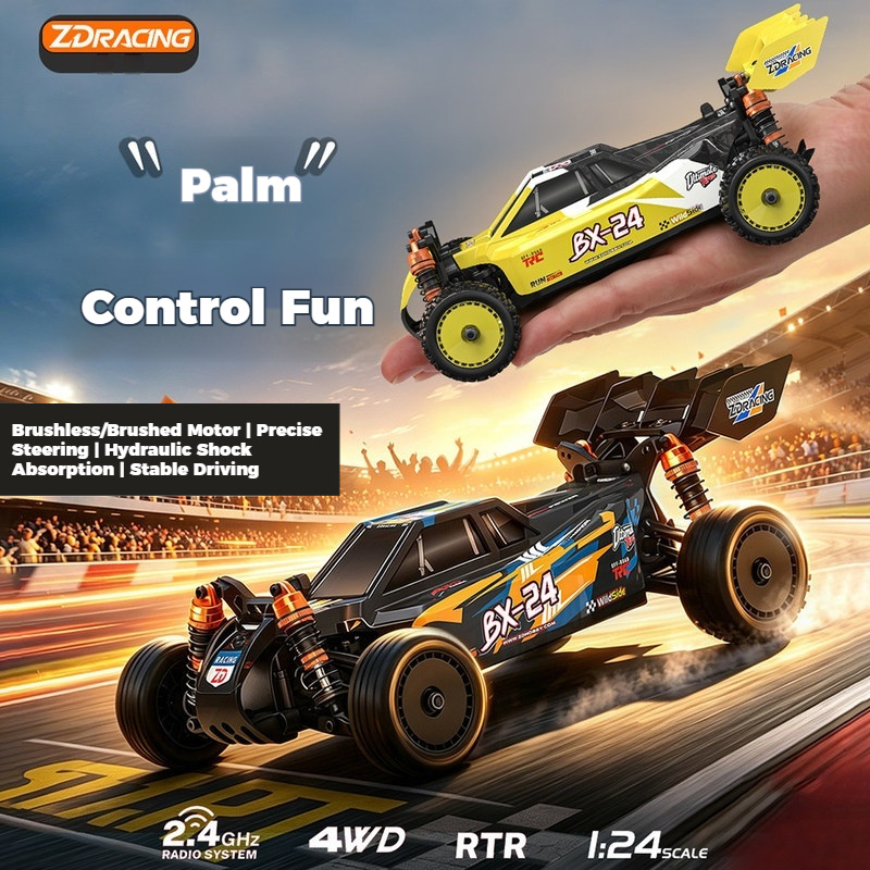 سيارة زد دي ريسينج 1/24 بي إكس - مراجعة Rc Hobby World وسعره