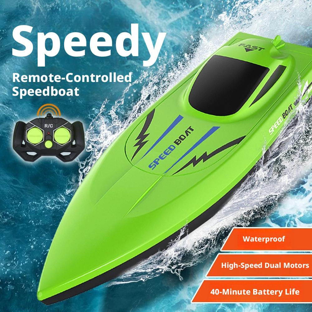 قارب سباق عالي السرعة يعمل بال - مراجعة Rc Hobby Grade Boat وسعره