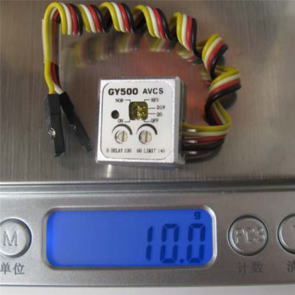 جيروسكوب رقمي صغير GY500 AVCS  - مراجعة Gyroscope Rc Module وسعره