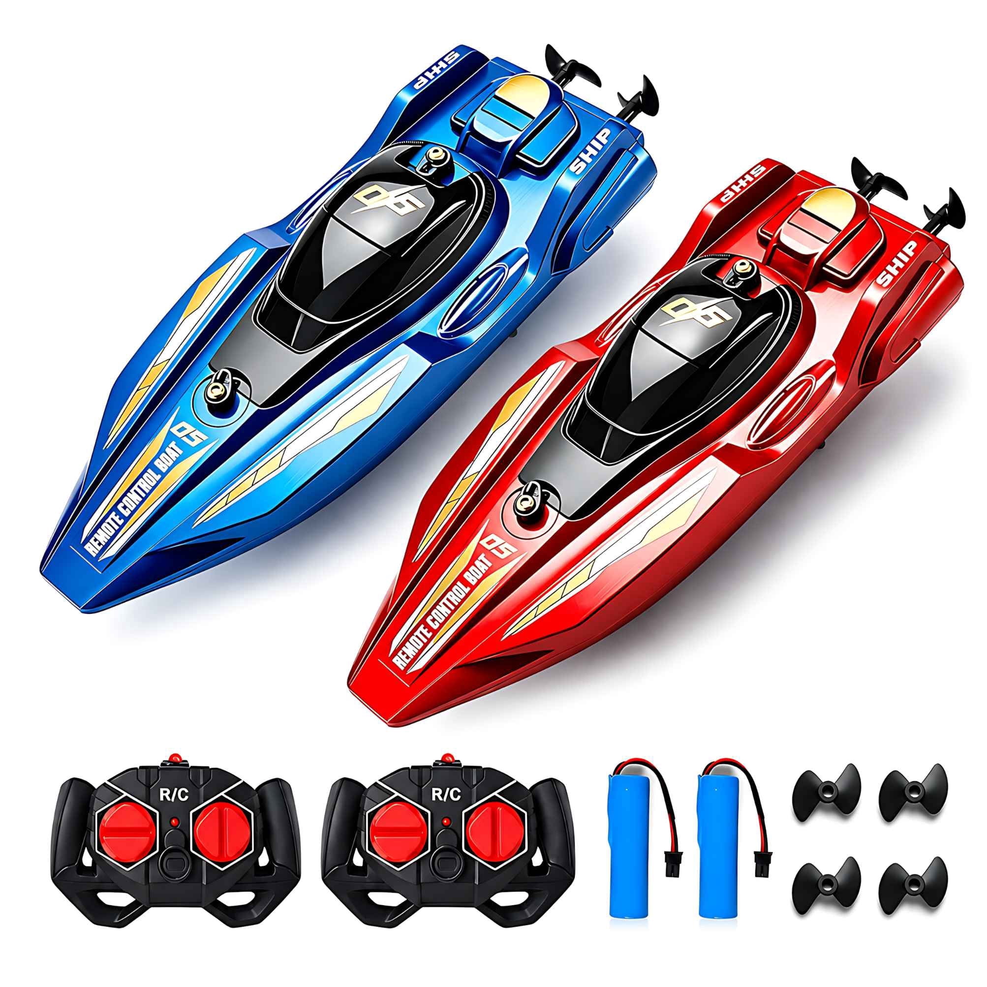 مجموعة قوارب سباق تعمل بالتحكم - مراجعة Rc Hobby Grade Boat وسعره